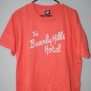 deadstock vintage 80s Beverly Hills Hotel t shirt - screen stars XL hollywood